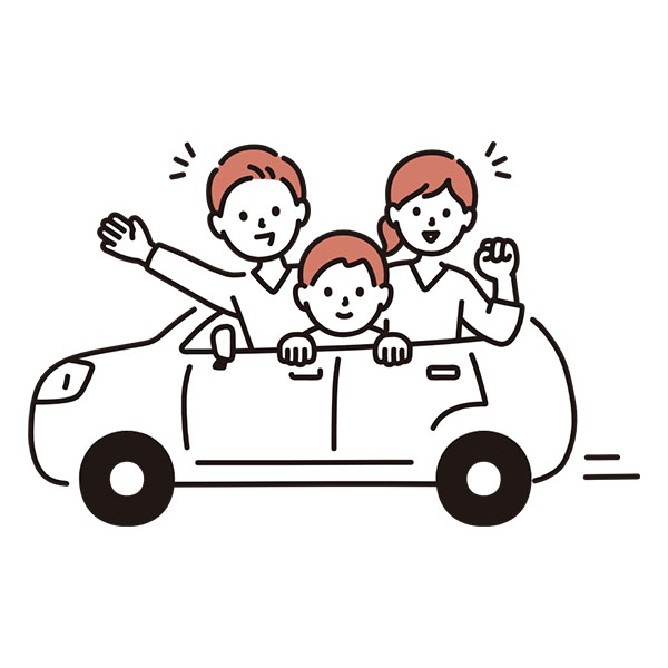 車販のイメージイラスト